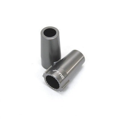 ST Racing Concepts - ALUMINUM REAR LOCK OUTS (1 PAIR) FOR AXIAL WRAITH, YETI, & BOMBER (GM) - Hobby Recreation Products