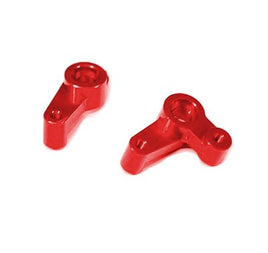 ST Racing Concepts - Aluminum Steering Bellcrank Set, Red, for Enduro Trailrunner, Knightrunner, 1 pair - Hobby Recreation Products