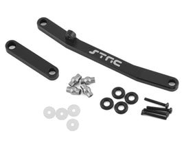 ST Racing Concepts - Aluminum Steering Linkage Kit with Hardware, for Axial SCX24, Black - Hobby Recreation Products