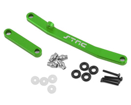 ST Racing Concepts - Aluminum Steering Linkage Kit with Hardware, for Axial SCX24, Green - Hobby Recreation Products