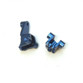 ST Racing Concepts - Blue CNC Machined Aluminum Front Lower Shock Mount (1 pair) for Traxxas TRX-4 - Hobby Recreation Products