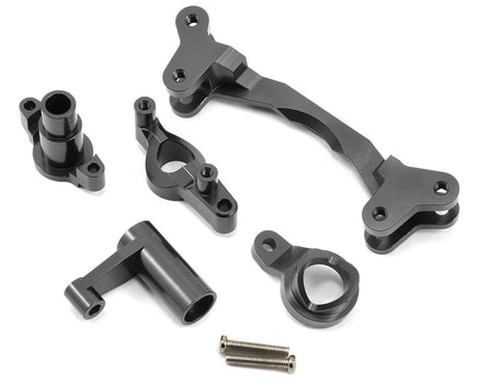 ST Racing Concepts - CNC MACHINED ALUM. HD STEERING BELLCRANK SET (5 PCS), YETI (BLK) - Hobby Recreation Products