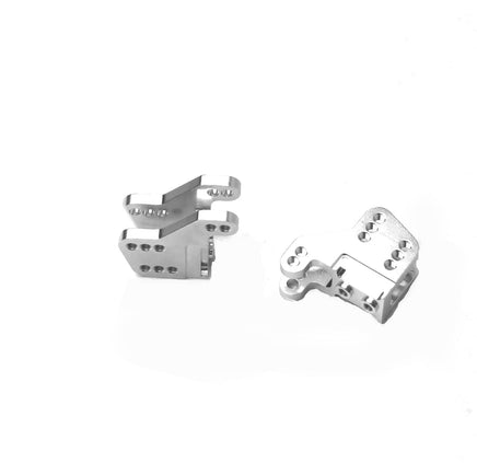 ST Racing Concepts - CNC Machined Aluminum Lower Shock Mount, Axial RR10 Bomber/Wraith (1 pair) Silver - Hobby Recreation Products
