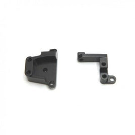 ST Racing Concepts - CNC Machined Aluminum Servo Mount Brackets for SCX10 II, Black - Hobby Recreation Products