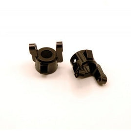 ST Racing Concepts - CNC Machined Brass Front C-Hub Carriers, for SCX10 Pro 4x4, Black Coated - Hobby Recreation Products