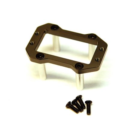 ST Racing Concepts - Gun Metal Steering Servo Mounting Plate, for Arrma Outcast 6S - Hobby Recreation Products