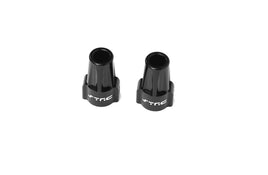ST Racing Concepts - MACHINED ALUMINUM REAR LOCK- OUTS FOR AXIAL SCX10 BLACK - Hobby Recreation Products