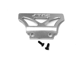 ST Racing Concepts - OVERSIZED FRONT BUMPER (SILVER) STAMPEDE / RUSTLER - Hobby Recreation Products