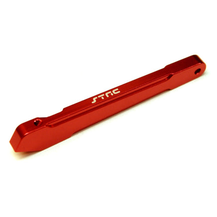 ST Racing Concepts - Red Heavy Duty Rear Chassis Brace, for Arrma Outcast 6S - Hobby Recreation Products