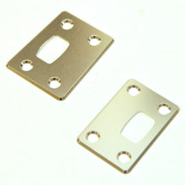 ST Racing Concepts - Silver Chassis Protector Plates, Front & Rear, for Arrma Outcast 6S - Hobby Recreation Products