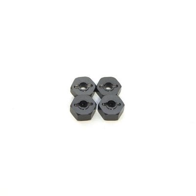 ST Racing Concepts - Stampede 14mm Clamp Style Aluminum Wheel Hex (Gun Metal) - Hobby Recreation Products