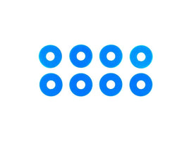 Tamiya - 0.5mm and 1mm Wheel Spacer, Blue, 4pcs Each - Hobby Recreation Products