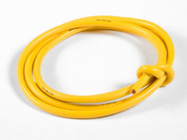 TQ Wire - 13 Gauge Super Flexible Wire- Yellow 3' - Hobby Recreation Products