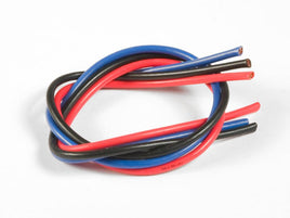 TQ Wire - 16 Gauge Super Flexible Wire- 1' ea. Black, Red, Blue - Hobby Recreation Products