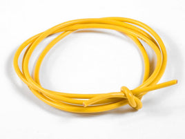 TQ Wire - 16 Gauge Super Flexible Wire- Yellow 3' - Hobby Recreation Products