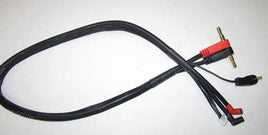 TQ Wire - 2S Charge Cable for X6 w/ Strain Reliefs - Hobby Recreation Products