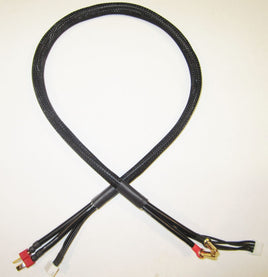 TQ Wire - 3S Charge Cable w/ Deans Plug (2') - Hobby Recreation Products