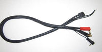 TQ Wire - XT60 Charge Cable w/ Strain Reliefs - Hobby Recreation Products