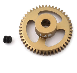 Trinity - Ultra Lightweight Aluminum Pinion Gear, Thin, 64 Pitch, 47 Tooth - Hobby Recreation Products