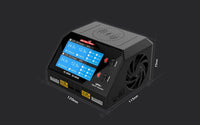 Ultra Power Technology - UP6+ 300W/600W Dual Port Multi Chemistry AC/DC Charger - Hobby Recreation Products