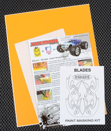 XXX Main Racing - Blades Paint Mask - Hobby Recreation Products