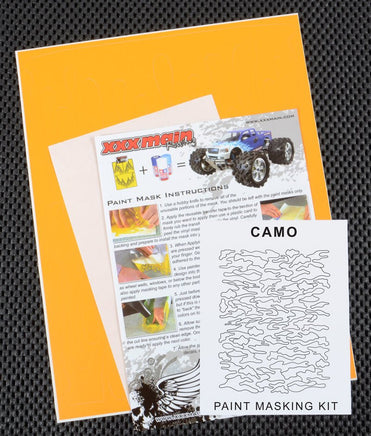 XXX Main Racing - Camo Paint Mask - Hobby Recreation Products