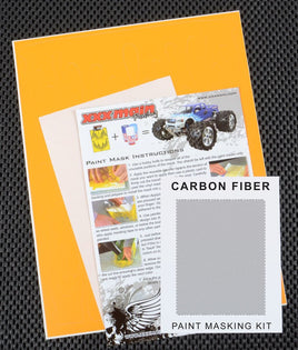 XXX Main Racing - Carbon Fiber Paint Mask - Hobby Recreation Products