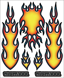 XXX Main Racing - Fire Internal Graphic - Hobby Recreation Products