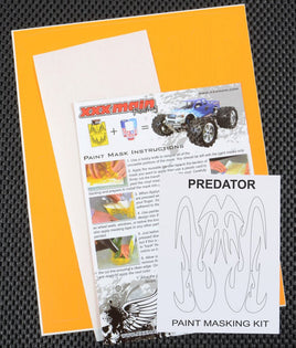 XXX Main Racing - Predator Paint Mask - Hobby Recreation Products