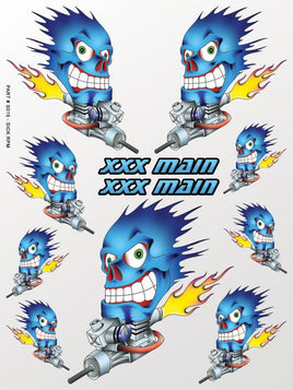 XXX Main Racing - Sick RPM Sticker Sheet - Hobby Recreation Products