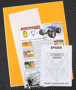 XXX Main Racing - Spider Paint Mask - Hobby Recreation Products