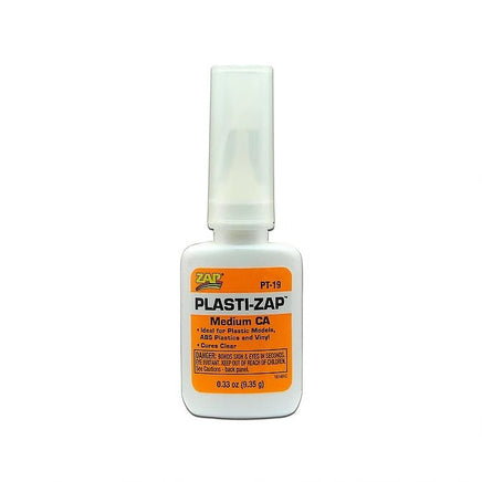 ZAP Glue - Plasti-Zap CA 1/3oz Bottle - Hobby Recreation Products