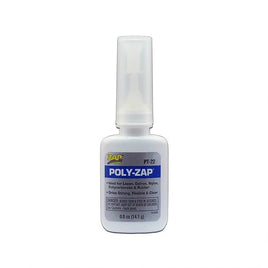 ZAP Glue - Poly-Zap 1/2oz Bottle - Hobby Recreation Products