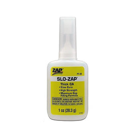 ZAP Glue - Slo-Zap (Thick) 1oz Bottle - Hobby Recreation Products