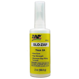 ZAP Glue - Slo-Zap (Thick) 2oz Bottle - Hobby Recreation Products