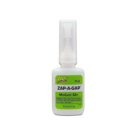 ZAP Glue - Zap-A-Gap CA+ Glue 1/2oz - Hobby Recreation Products