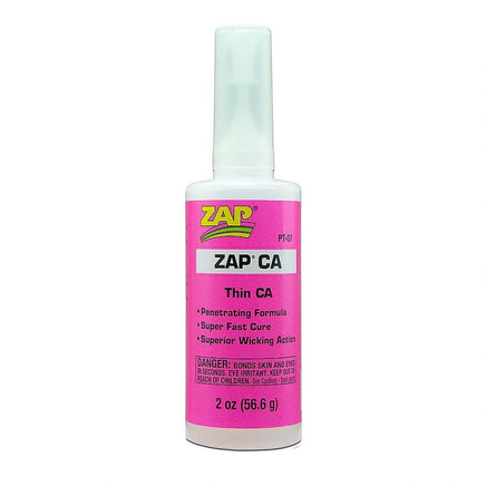 ZAP Glue - Zap CA Glue 2oz Bottle - Hobby Recreation Products