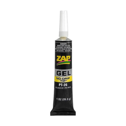 ZAP Glue - Zap Gel 20 gram Tube - Hobby Recreation Products