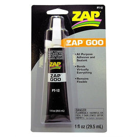 ZAP Glue - Zap Goo 1oz Tube - Hobby Recreation Products